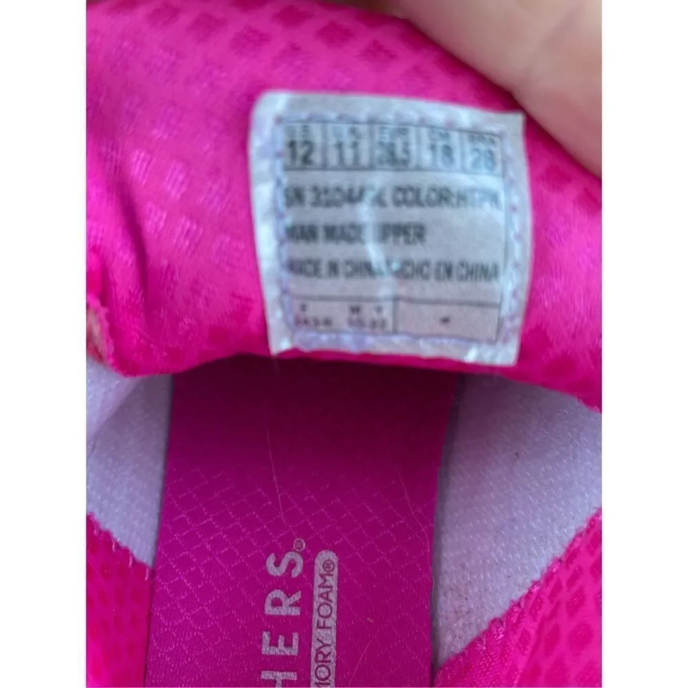 ✅Skechers Youth Girls Uno Ice Sneakers pink